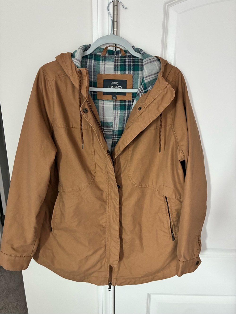 Toad and Co. Tangerine Falls jacket large EUC - Picture 3 of 12